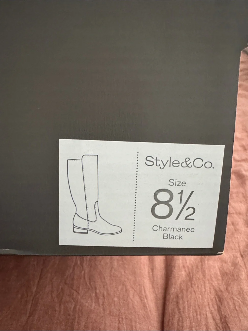 Women's Black Over-the-Knee Stretch Boots